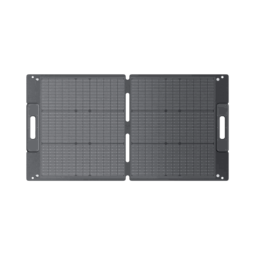 Bluetti 100W Solar Blanket Front Photo on a transparent background