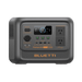 A photo of a Bluetti premium 100v2 1800w power station facing on a right side angle with a white background