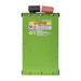 Custom Lithium 100Ah NextGen Slim lithium battery showing the terminal posts and the lithium battery caution label.