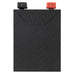 Angled view of the Custom Lithium 280Ah Compact lithium battery showing the case profile and terminal posts.