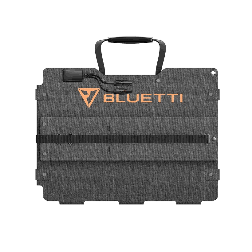 Bluetti Sora 500W Portable Solar Panel Folded Photo on a transparent background