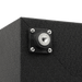 A photo of a custom lithium 620ah caravan lithium battery showing the black terminal close up.
