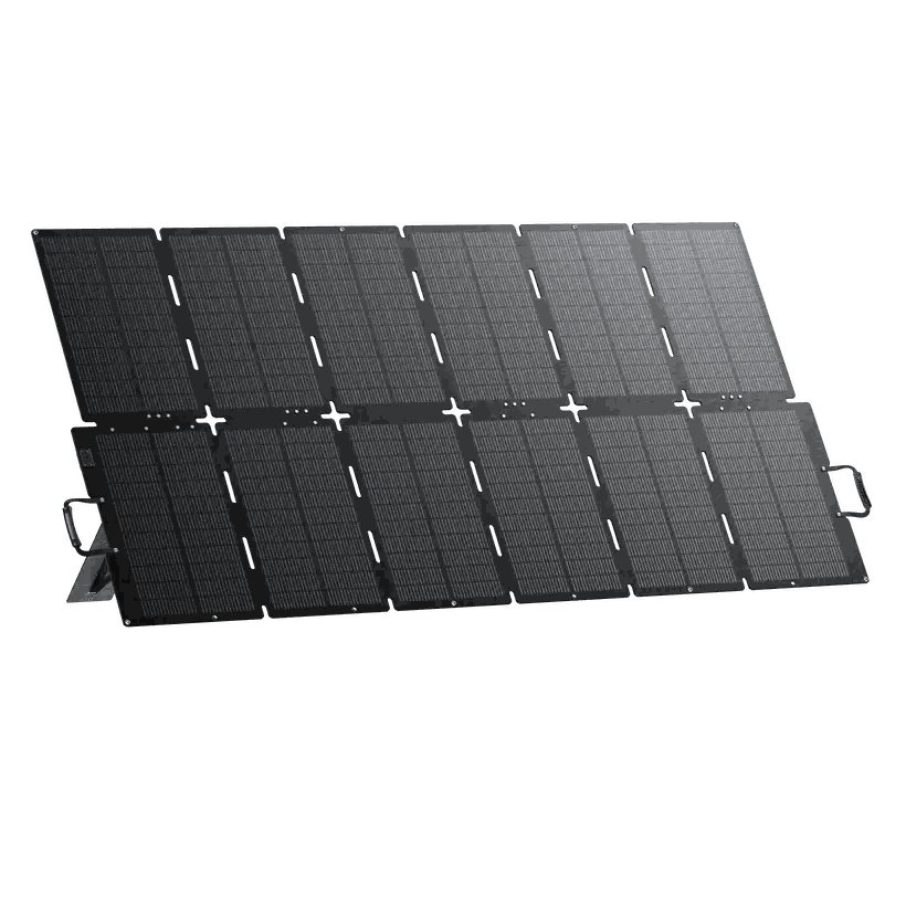 Bluetti Sora Solar Blanket Slightly Angled to the Right Photo on a transparent background