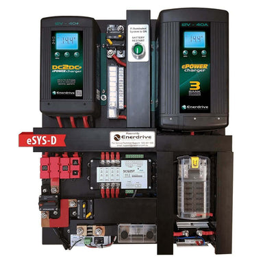 eSYS-D Off Grid Power System Main Photo on a white background