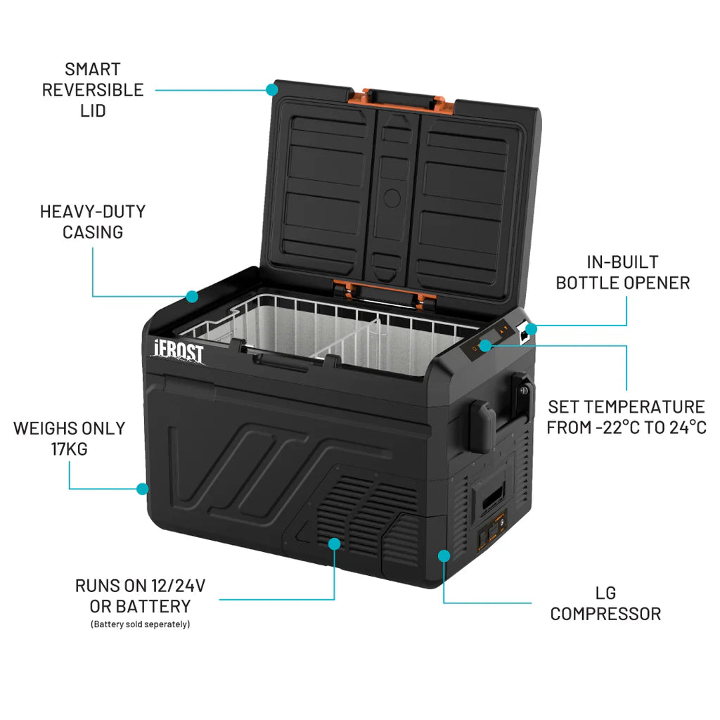 iTechWorld iFrost 40L Portable Camping Fridge/Freezer specs
