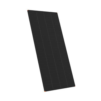 A photo of the front left of an iTechWorld 22V 200W Hard Frame Solar Panel