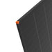 A photo of the corner of an iTechWorld 22V 200W Hard Frame Solar Panel close up