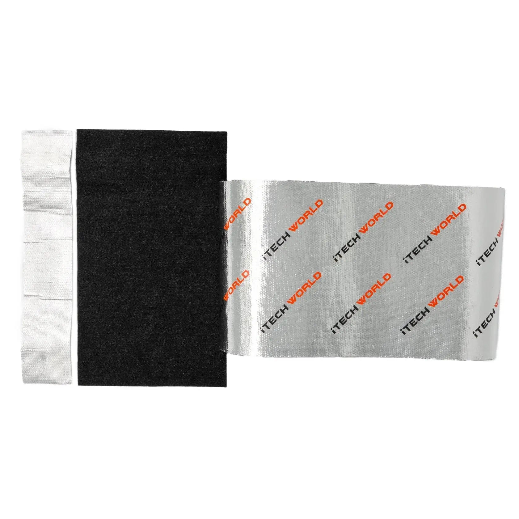 iTechWorld Battery Heat Shield flatlay on a white background