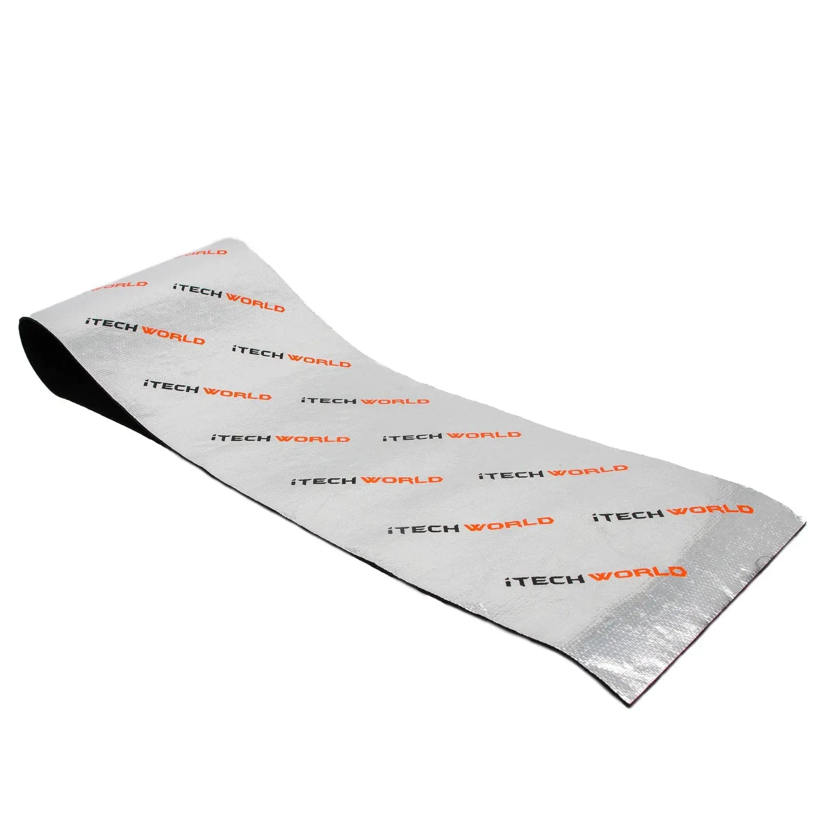 iTechWorld Battery Heat Shield rolled on a white background