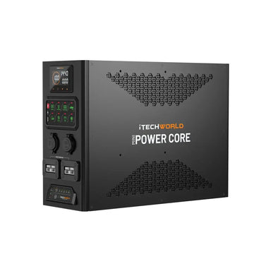 iTechWorld Mini Power Core System Slightly Angled to the Left on a white background