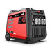 A photo of an iTechWorld Redback 6.5kW portable inverter generator sitting on a slight angle on a white background.