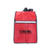A photo of a red iTechWorld redback 4500w generator cover sitting front on.