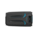 A top view photo of a black and blue iTechWorld iFrost portable 1000W air conditioner.