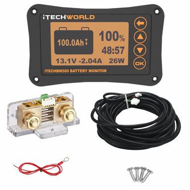 Photo of an iTechWorld iTechBM500 Battery Monitor Kit.