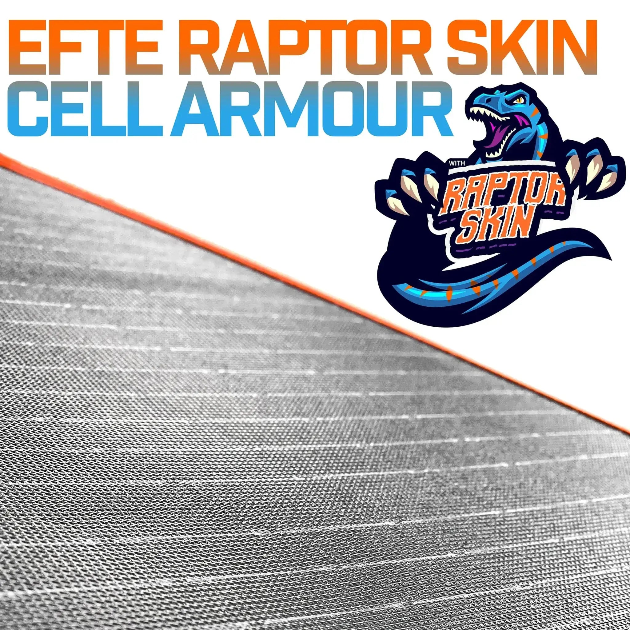 iTech 200W Solar EFTE Raptor Skin on a white background