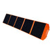 iTech 400W Solar Blanket Black and orange on a white background