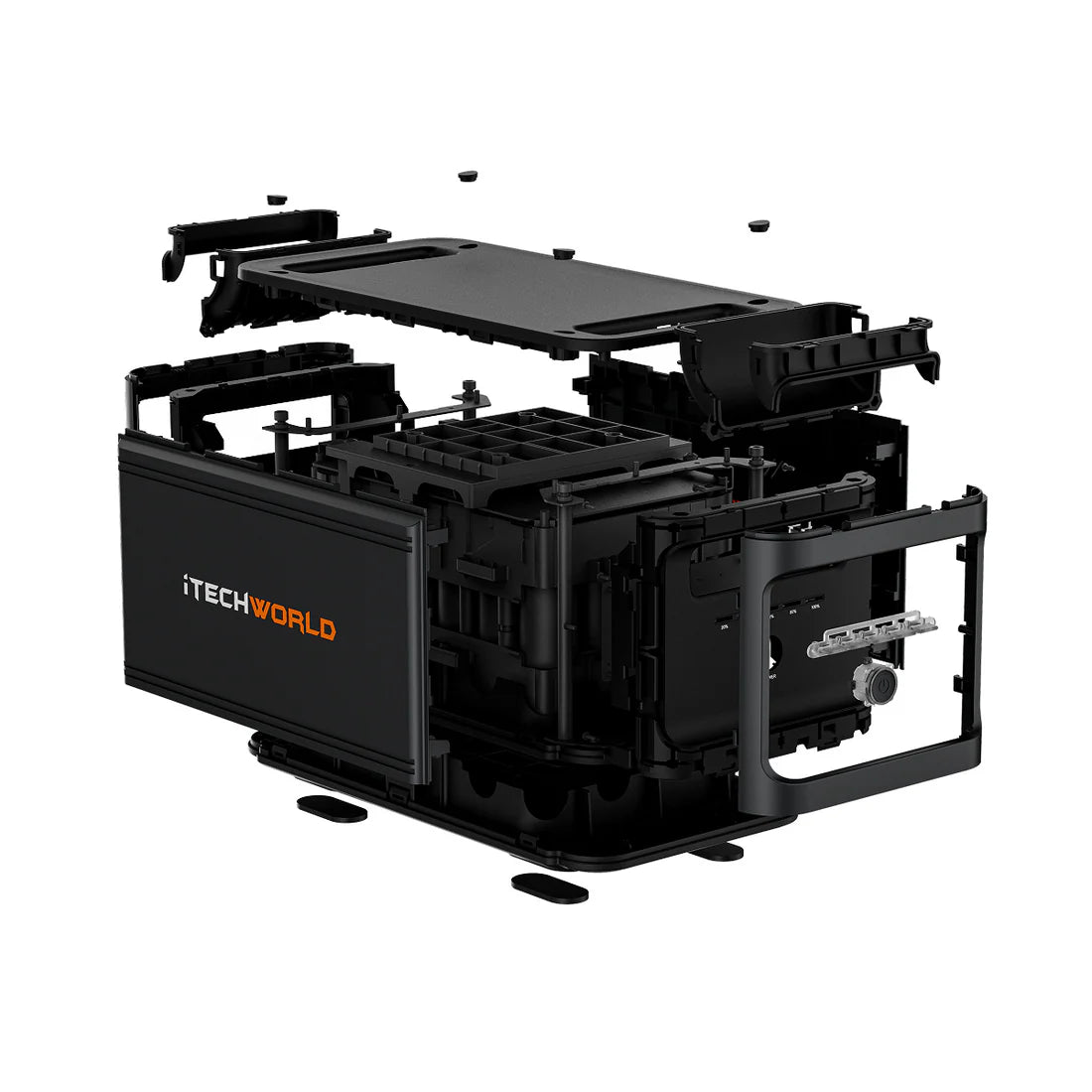 iTech EB1536 Parts on a white background