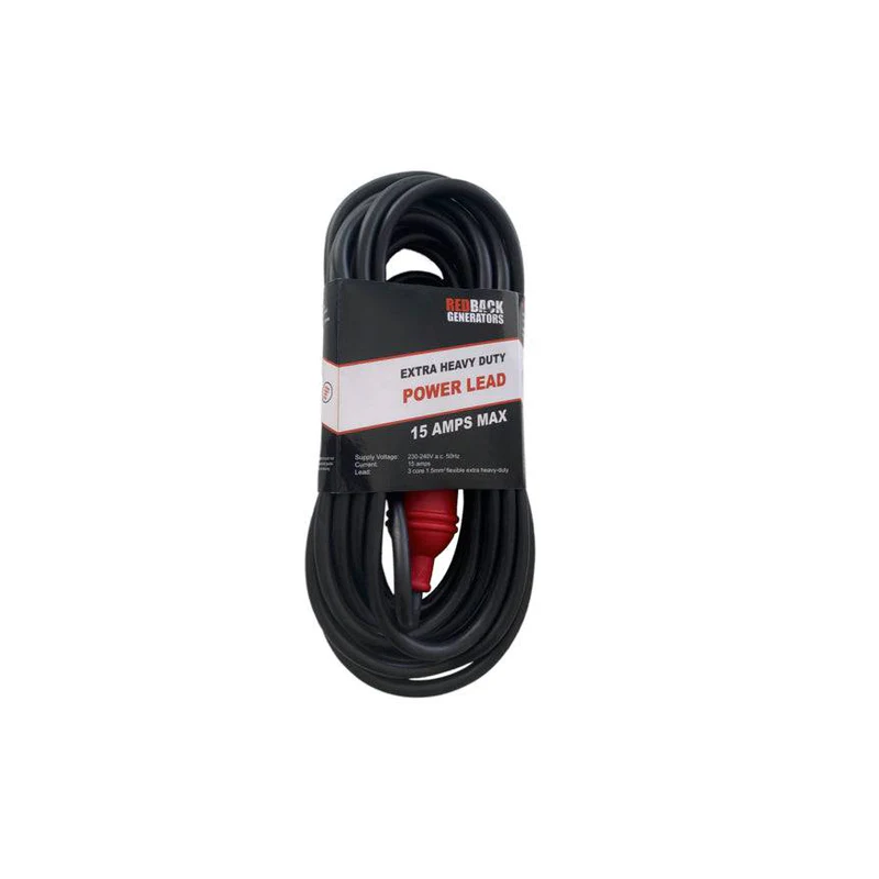 A photo of an iTechWorld Redback Extension Leads in a cardboard wrapper.