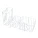 myCOOLMAN Dual Zone 69L Fridge & Freezer CCP69DZ-baskets-only in white background