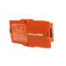 Swellpro Fisherman Max 4500mAh 6S flight battery in orange, shown from above with the Fisherman Max branding and battery safety label on a white background.