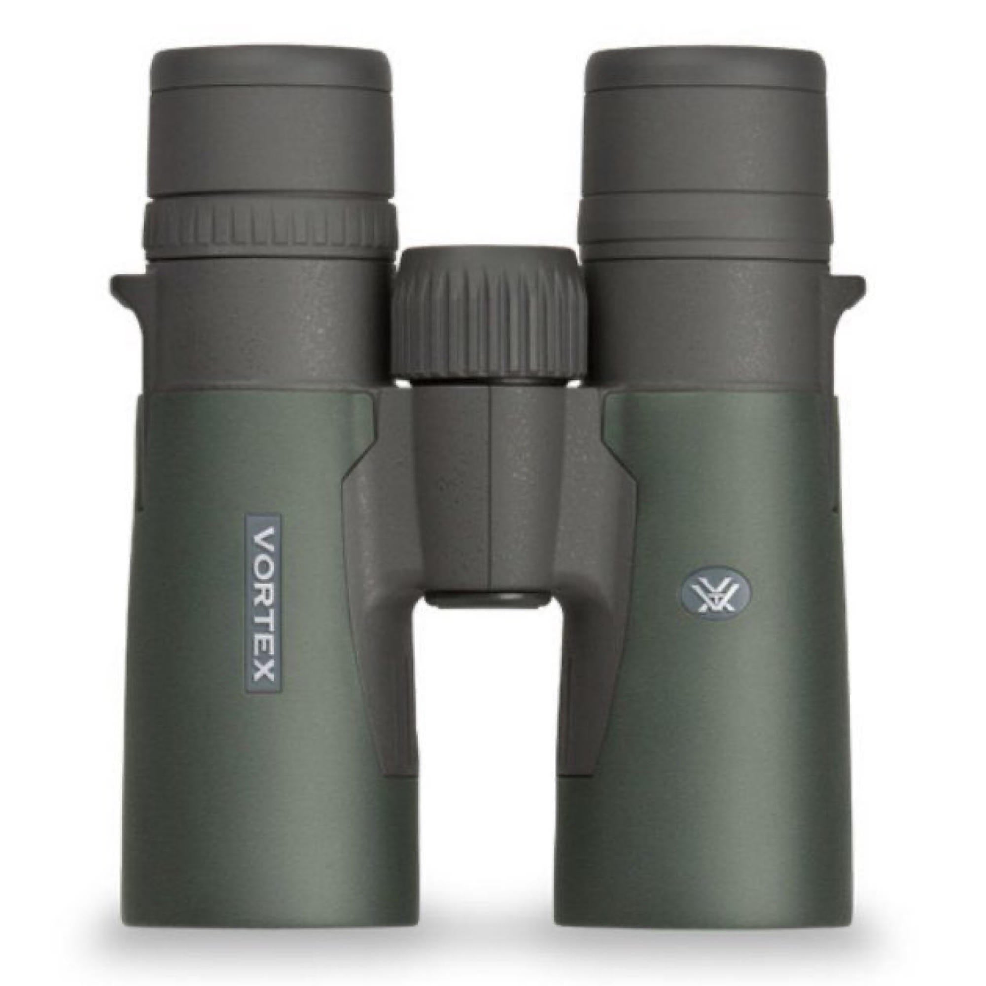 Vortex Diamondback HD binoculars three-quarter view on a white background