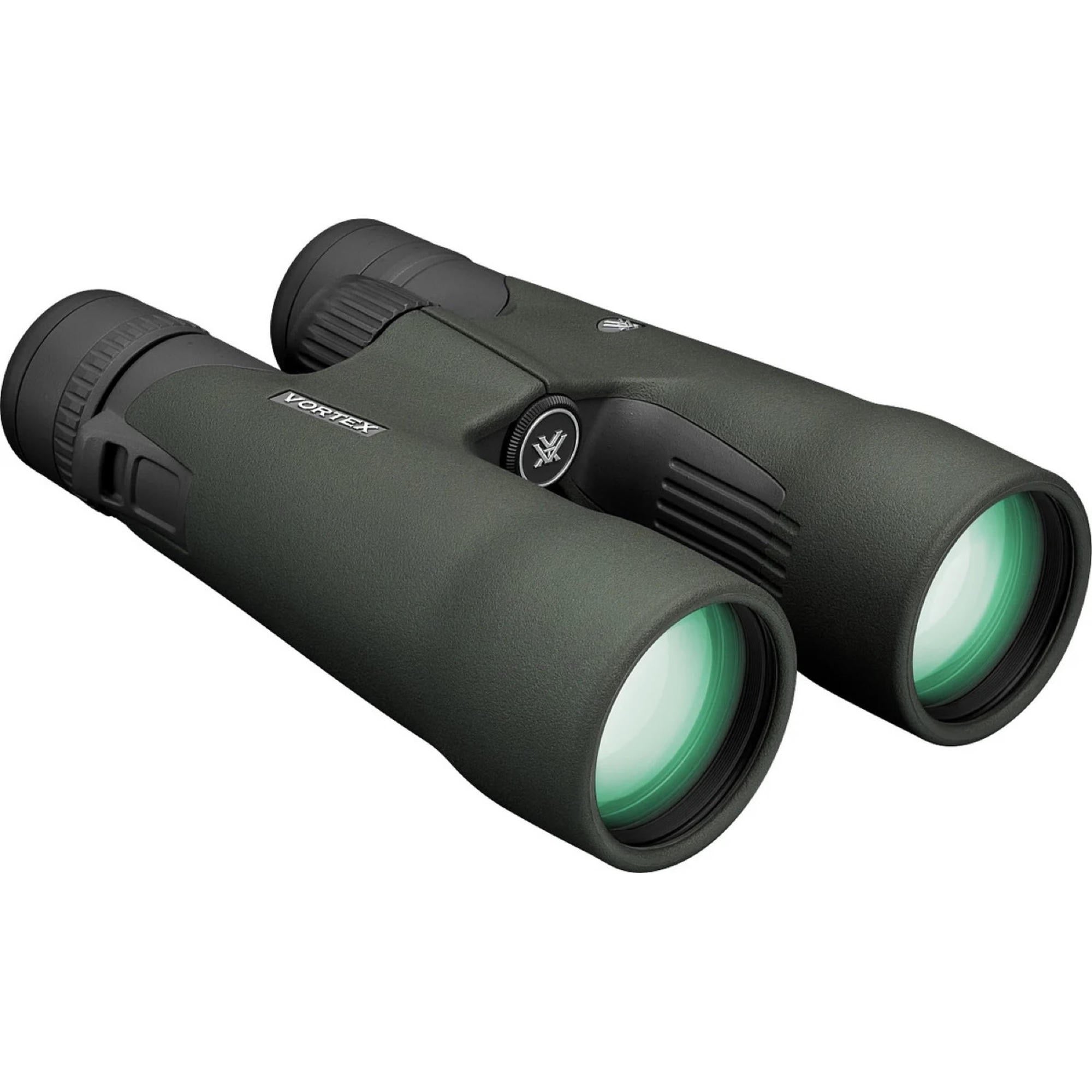 Vortex Razor HD 10x42 binoculars three-quarter view on a white background