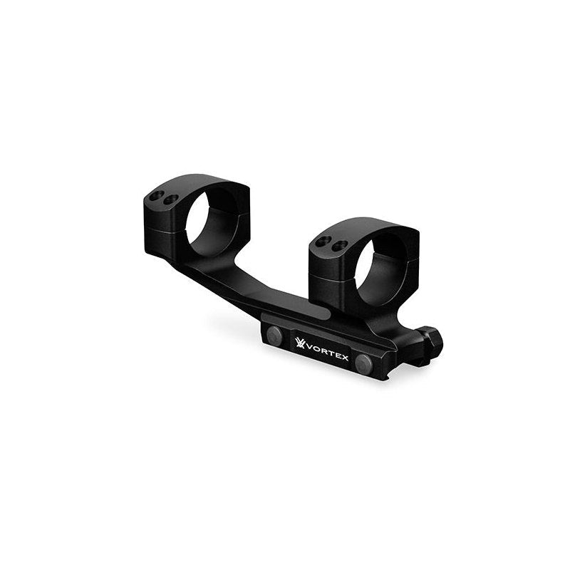 Vortex Viper 1 Inch Mount rear left view showing the Picatinny rail clamp and cross bolts