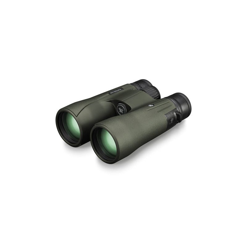 Vortex Viper 10x50 HD Binoculars front left angle showing the 50mm HD objective lenses