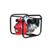 Water Master GX160 Honda pump angled view showing the protective roll frame