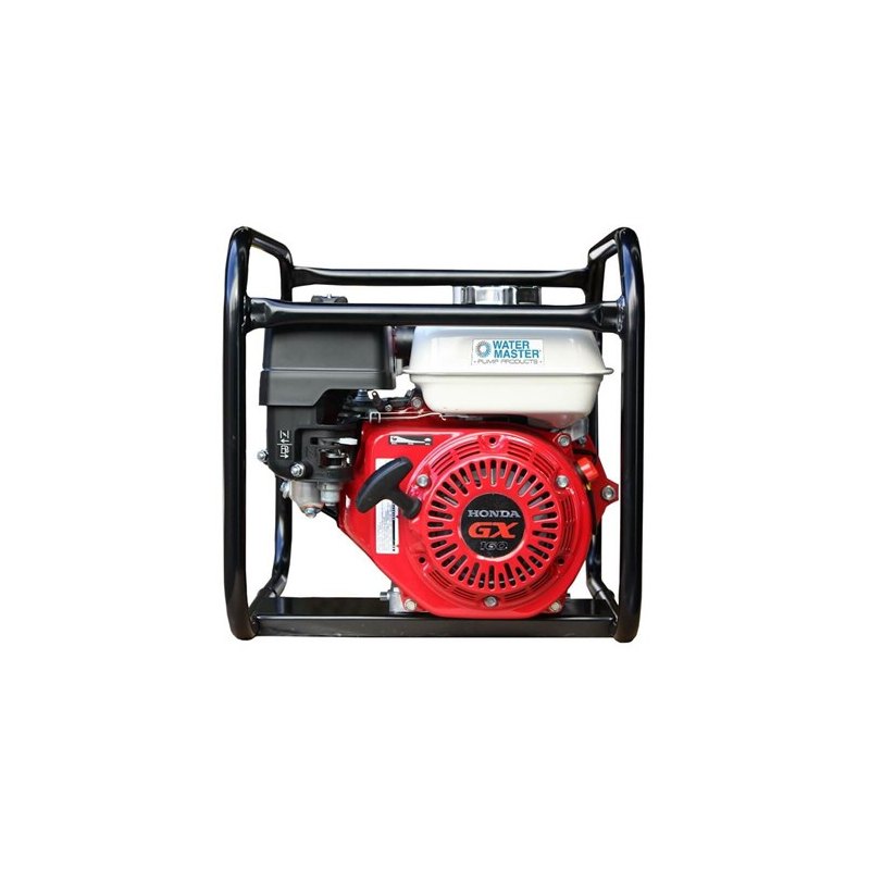Water Master GX160 1.5" Firefighting Pump front view showing the Honda GX160 engine