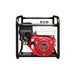 Water Master GX200 High Flow 1.5" Firefighting Pump front view showing the Honda GX200 engine and roll frame