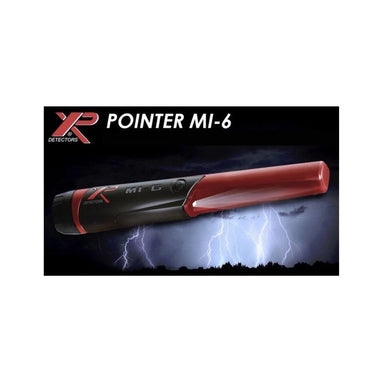 XP MI-6 Pinpointer being used to locate a target in the ground