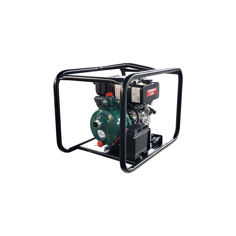 Yanmar BIA-MYD15HPE Bianco Vulcan Fire Fighting Pump front view showing the Yanmar L70N diesel engine